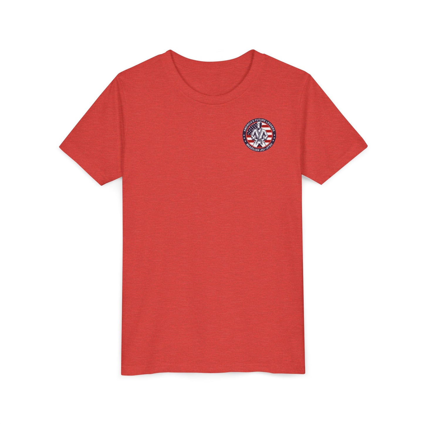 PERSONALIZABLE America's Future Leaders Brazilian Jiu Jitsu Youth Short Sleeve Tee