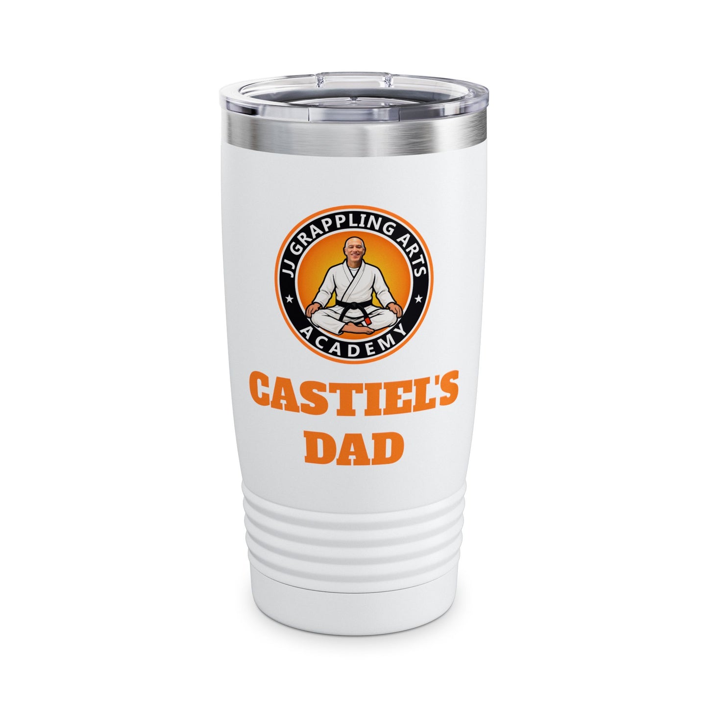 PERSONALIZED JJ Grappling Arts Academy Ringneck Tumbler, 20oz, 3 Colors