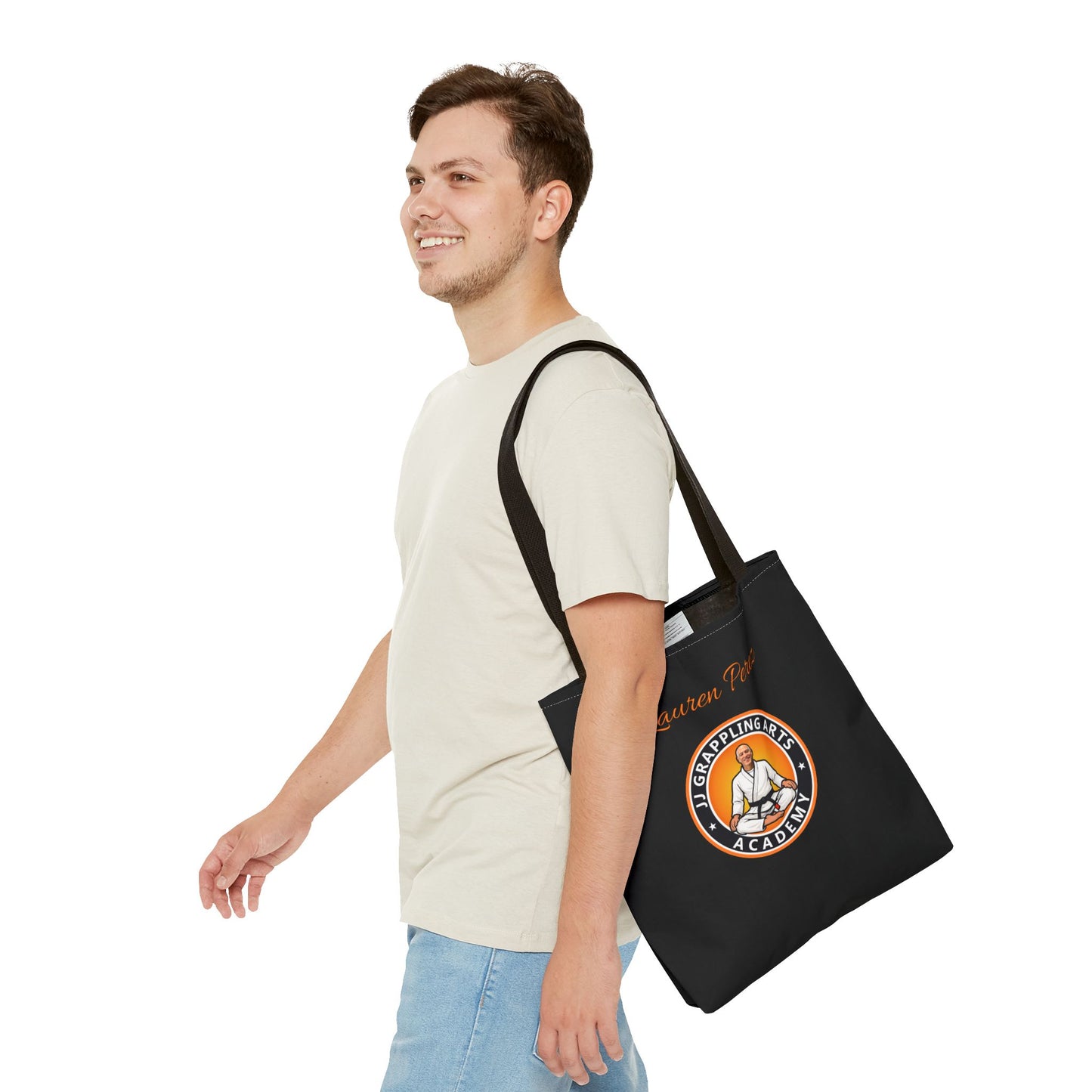 PERSONALIZED JJ Grappling Arts Academy Gi Tote Bag, 5 Handle Colors