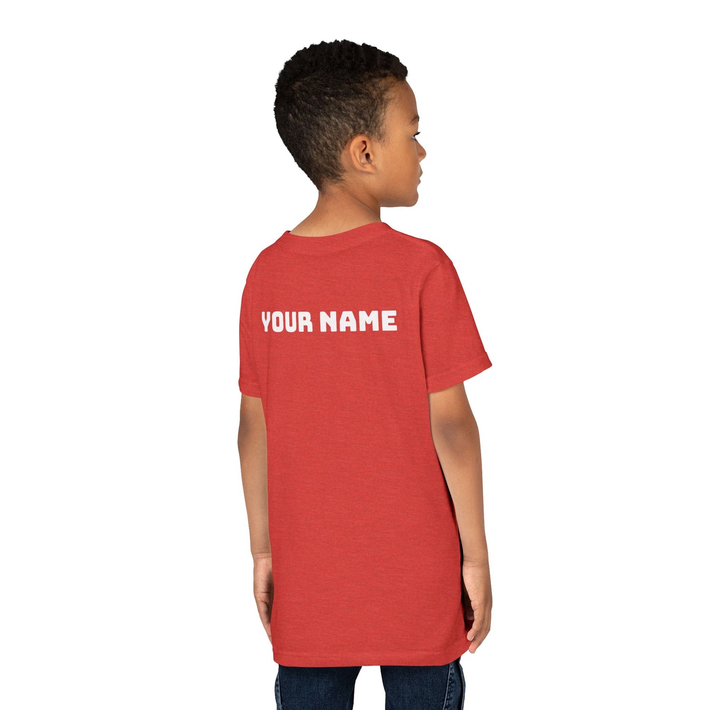 PERSONALIZABLE America's Future Leaders Brazilian Jiu Jitsu Youth Short Sleeve Tee