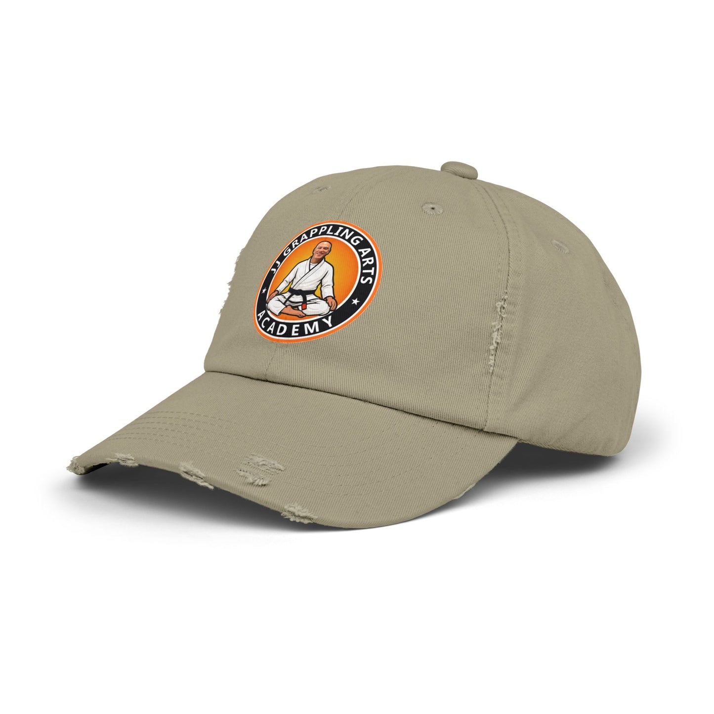 JJ Grappling Arts Academy Unisex Distressed Cap, 6 Colors
