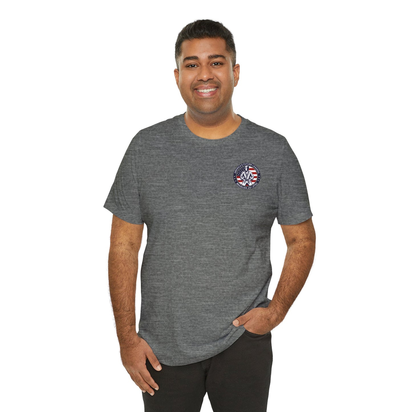 America's Future Leaders Brazilian Jiu Jitsu Unisex Jersey Short Sleeve Tee