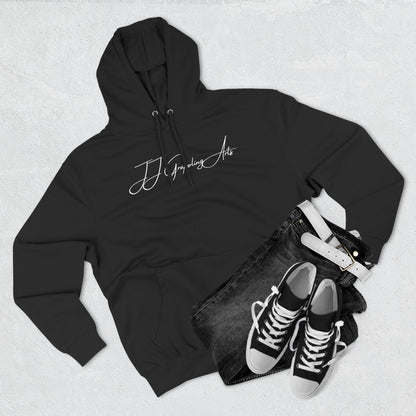 JJ Grappling Arts Signature Minimalist Three-Panel Fleece Hoodie, 4 Colors - Lane Seven