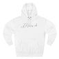 JJ Grappling Arts Signature Minimalist Three-Panel Fleece Hoodie, 4 Colors - Lane Seven