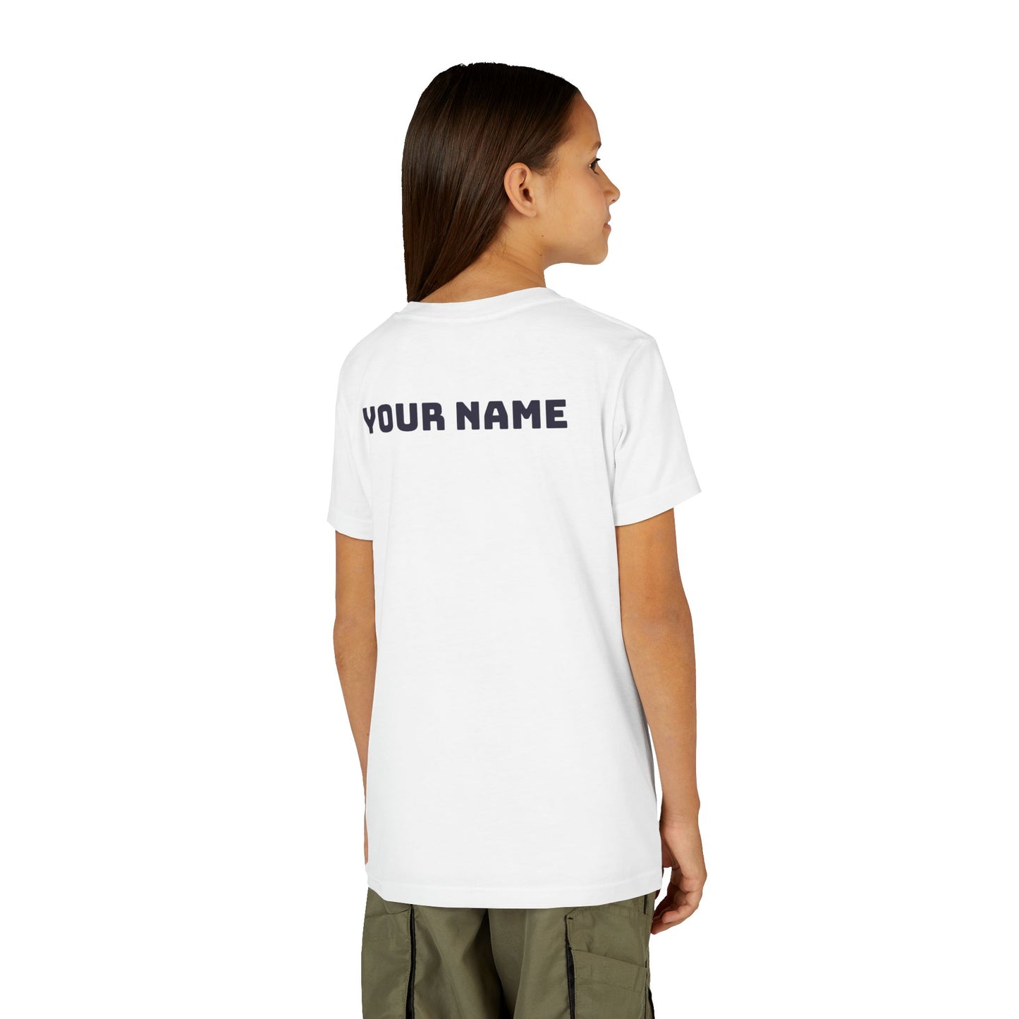 PERSONALIZABLE America's Future Leaders Brazilian Jiu Jitsu Youth Short Sleeve Tee