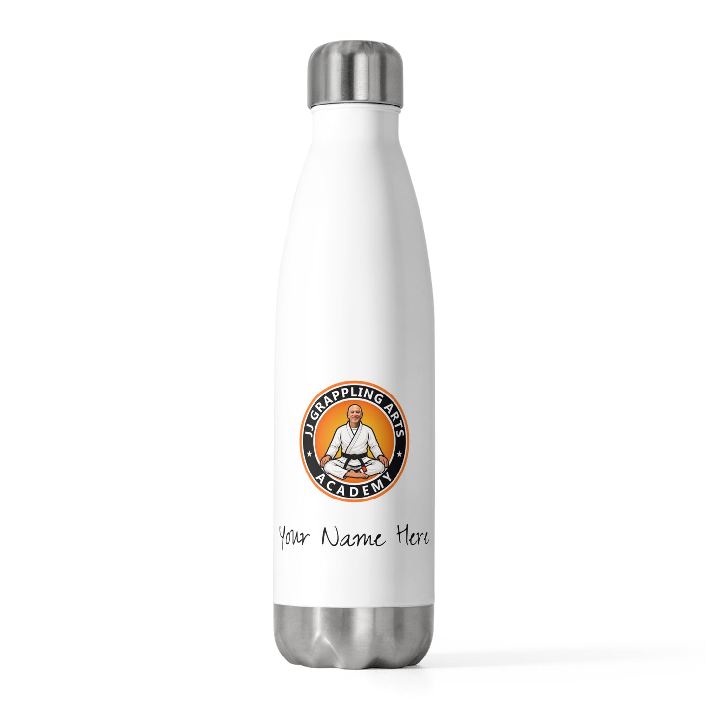 PERSONALIZED JJ Grappling Arts 20oz Skinny Insulated Bottle