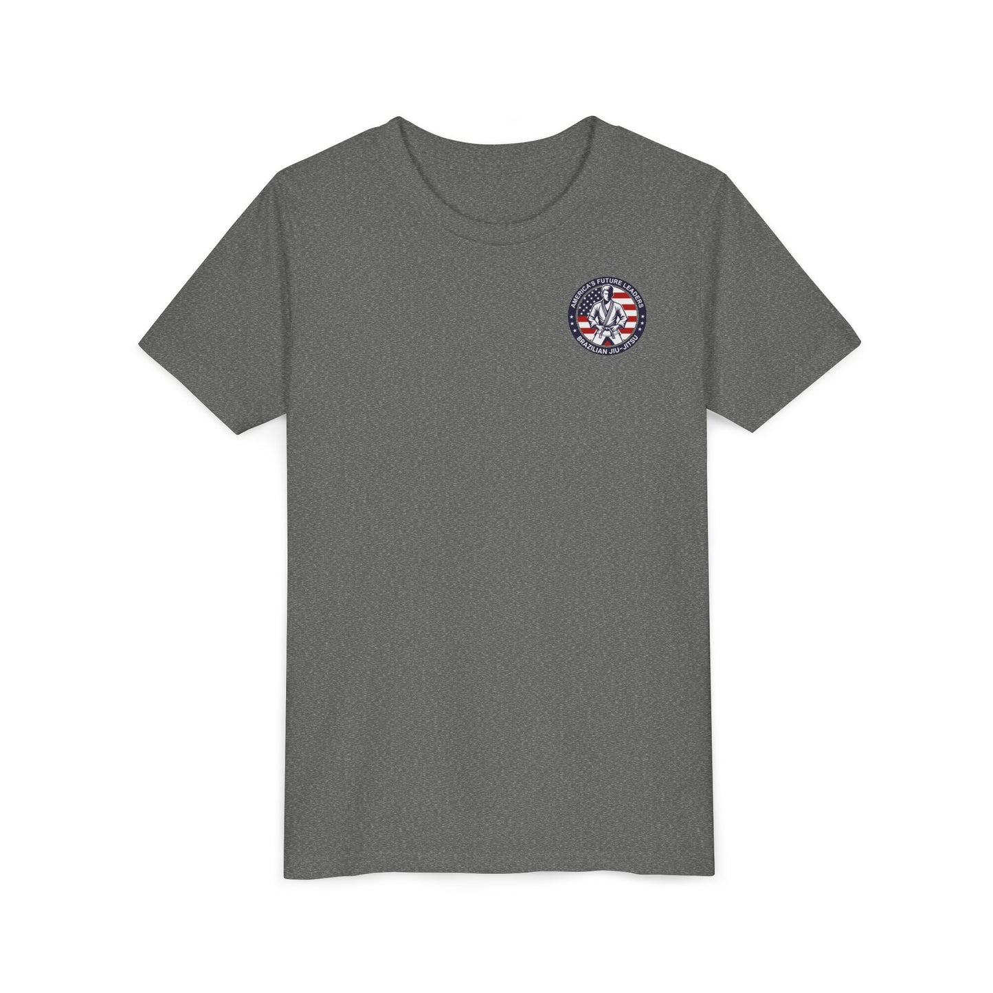 PERSONALIZABLE America's Future Leaders Brazilian Jiu Jitsu Youth Short Sleeve Tee