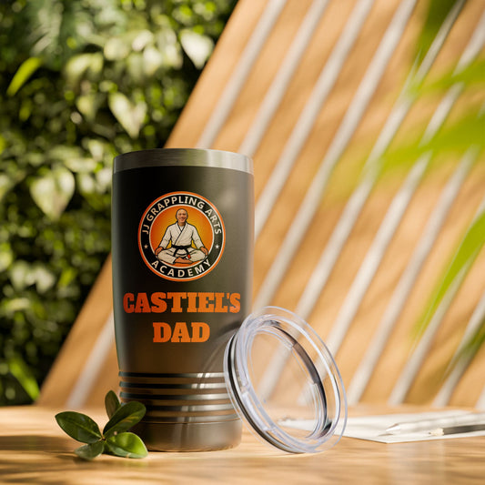PERSONALIZED JJ Grappling Arts Academy Ringneck Tumbler, 20oz, 3 Colors