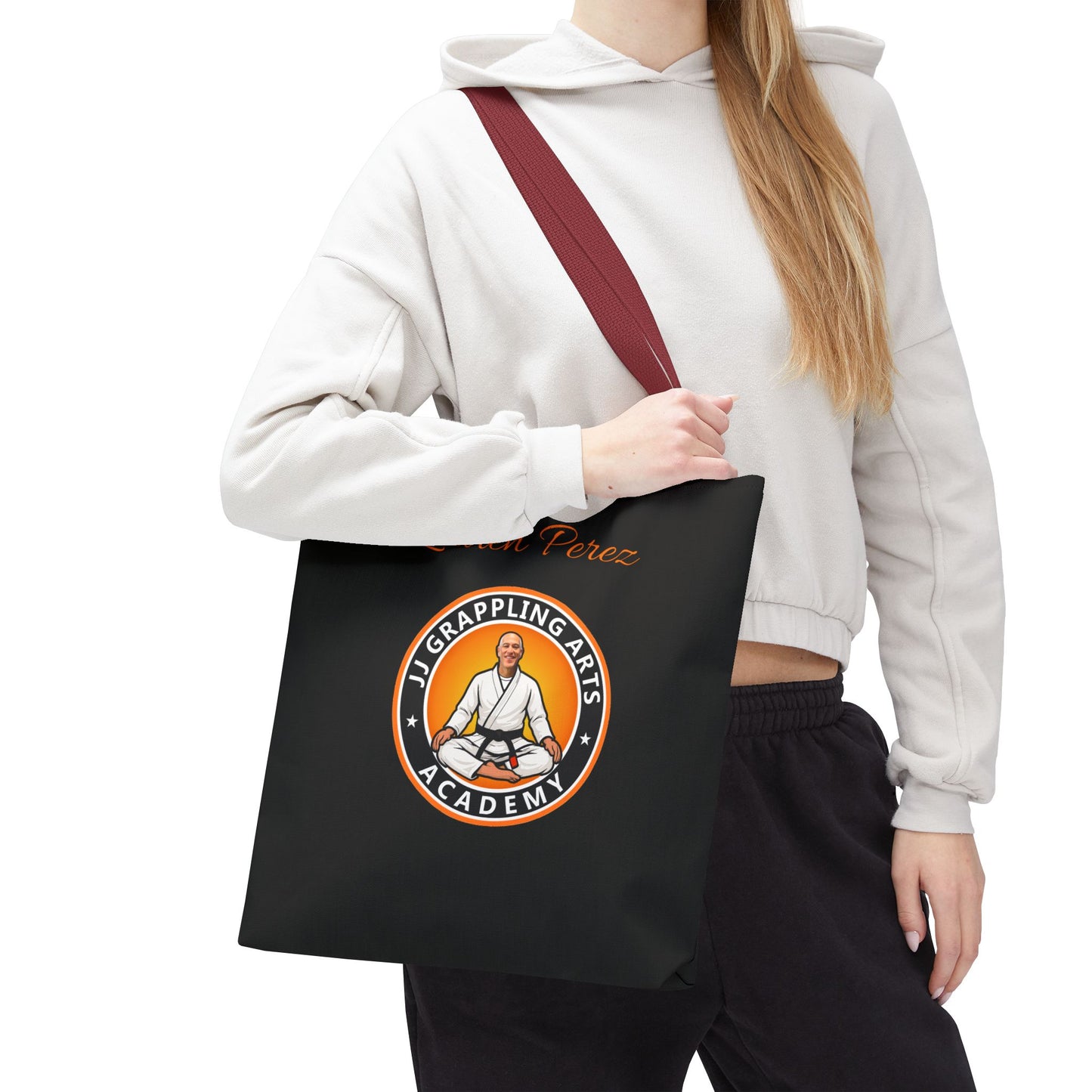 PERSONALIZED JJ Grappling Arts Academy Gi Tote Bag, 5 Handle Colors