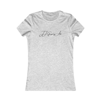 JJ Grappling Arts Signature Soft-Style Minimalist Women's Favorite Tee, 5 Colors - Bella+Canvas