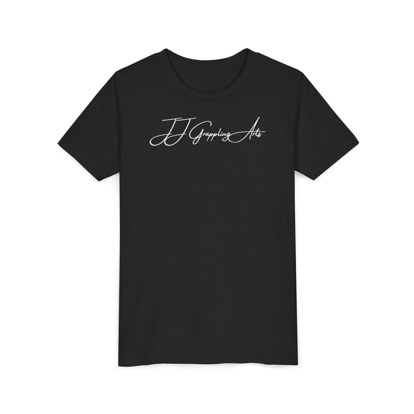 JJ Grappling Arts Signature Minimalist Youth Short Sleeve Tee, 4 Colors - Bella+Canvas