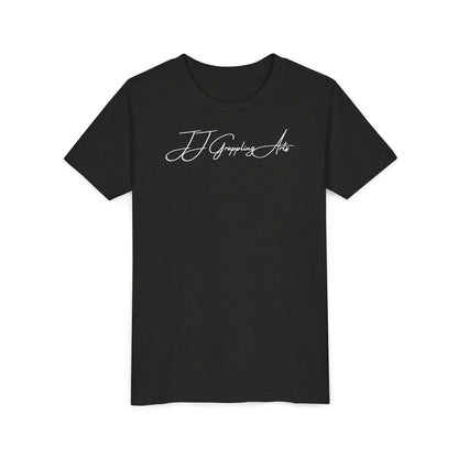 JJ Grappling Arts Signature Minimalist Youth Short Sleeve Tee, 4 Colors - Bella+Canvas
