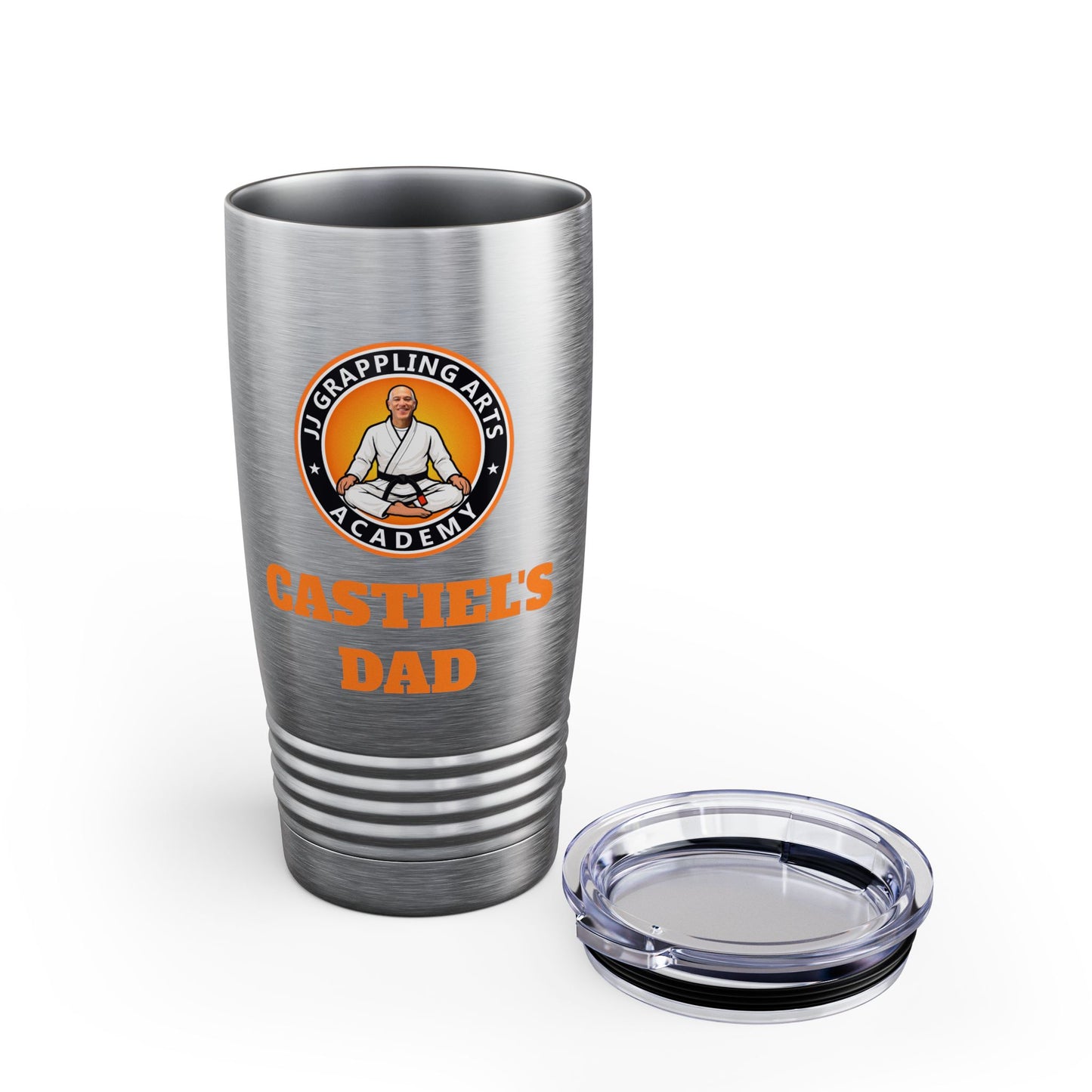 PERSONALIZED JJ Grappling Arts Academy Ringneck Tumbler, 20oz, 3 Colors