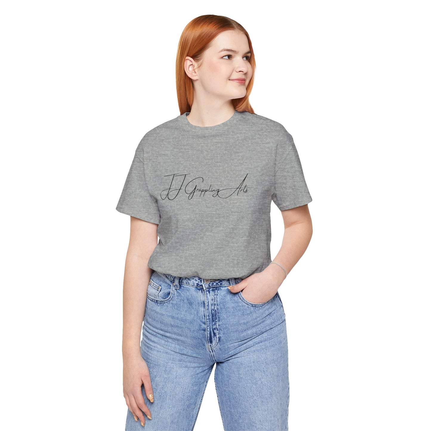 JJ Grappling Arts Signature Soft-Style Minimalist Short Sleeve Tee, 5 Colors - Bella+Canvas
