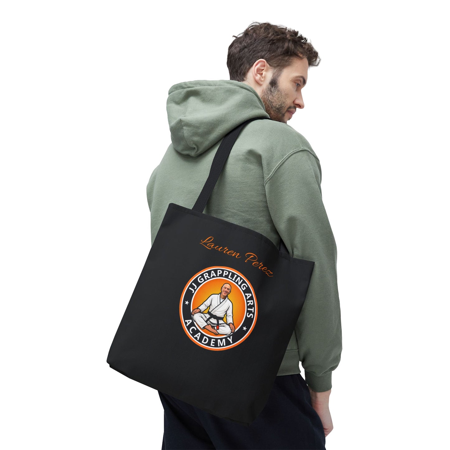 PERSONALIZED JJ Grappling Arts Academy Gi Tote Bag, 5 Handle Colors