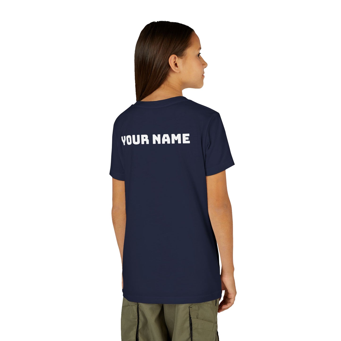 PERSONALIZABLE America's Future Leaders Brazilian Jiu Jitsu Youth Short Sleeve Tee