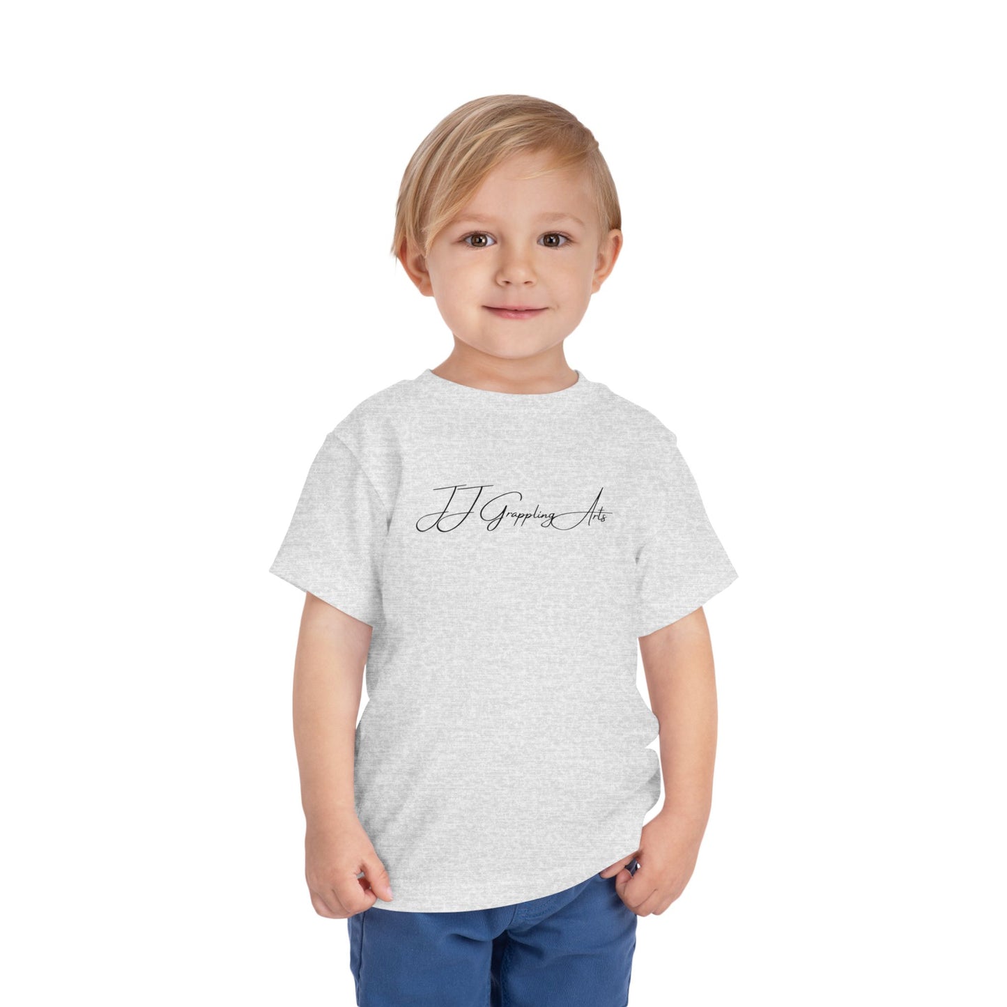 JJ Grappling Arts Signature Minimalist Toddler Short Sleeve Tee, 4 Colors - Bella+Canvas