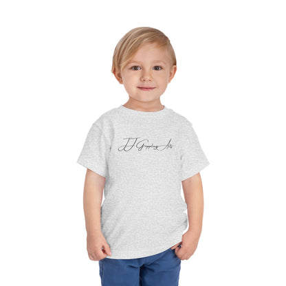 JJ Grappling Arts Signature Minimalist Toddler Short Sleeve Tee, 4 Colors - Bella+Canvas