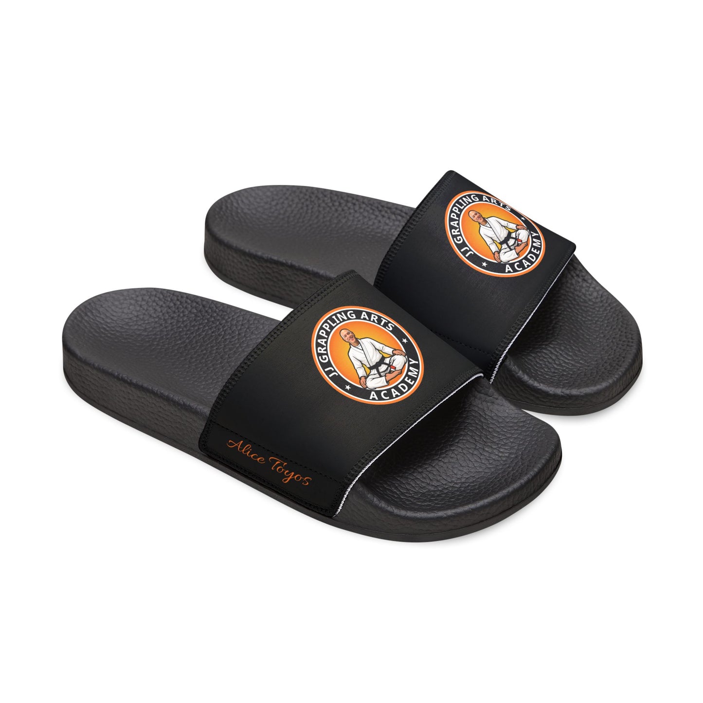 PERSONALIZED JJ Grappling Arts Academy Youth Removable-Strap Sandals