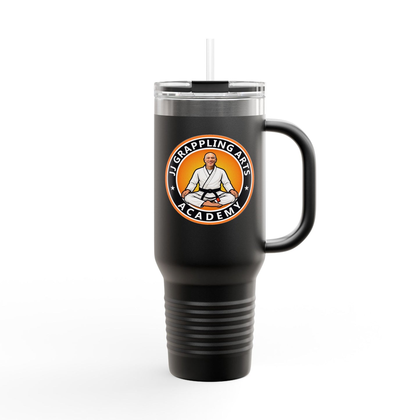 PERSONALIZED JJ Grappling Arts Academy Insulated Travel Mug, 40oz, 8 Colors