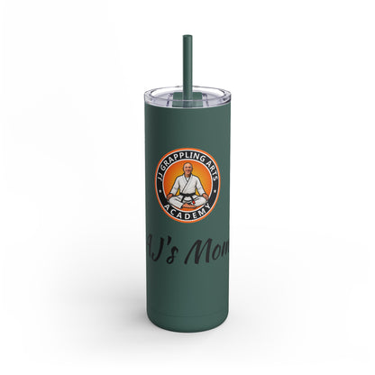 PERSONALIZED JJ Grappling Arts Academy Skinny Matte Tumbler, 20oz, 5 Colors