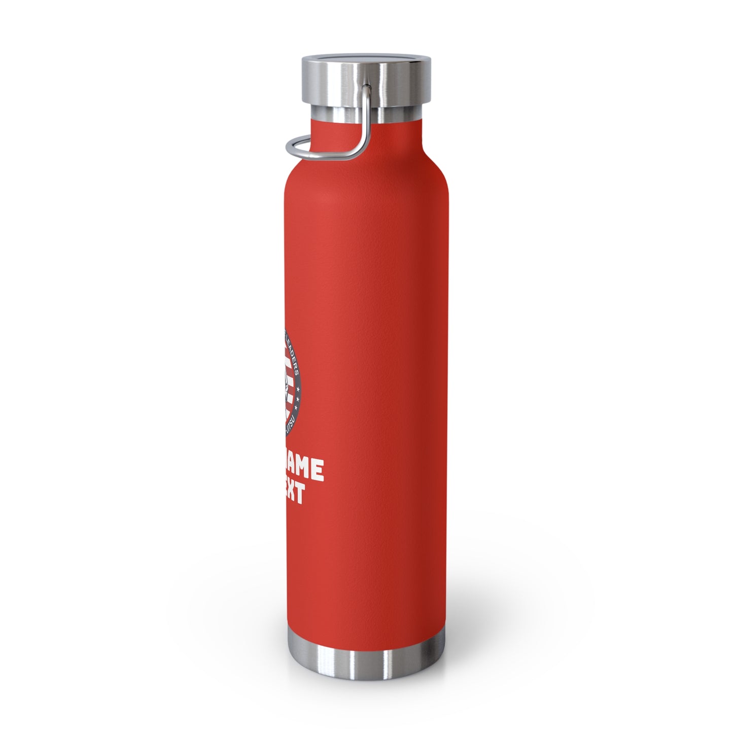 PERSONALIZABLE America's Future Leaders Brazilian Jiu Jitsu Copper Vacuum Insulated Bottle, 22oz