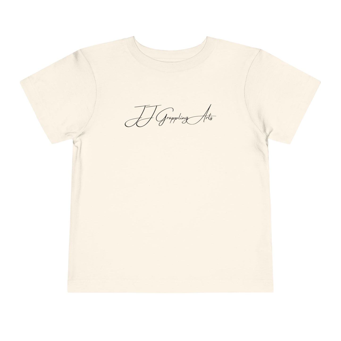 JJ Grappling Arts Signature Minimalist Toddler Short Sleeve Tee, 4 Colors - Bella+Canvas