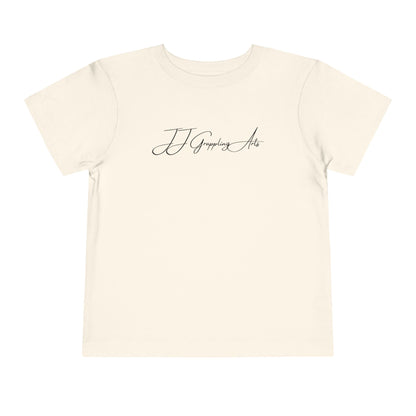 JJ Grappling Arts Signature Minimalist Toddler Short Sleeve Tee, 4 Colors - Bella+Canvas