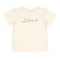JJ Grappling Arts Signature Minimalist Toddler Short Sleeve Tee, 4 Colors - Bella+Canvas