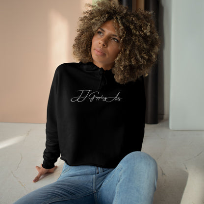JJ Grappling Arts Signature Minimalist Women's Crop Hoodie, 3 Colors - Lane Seven