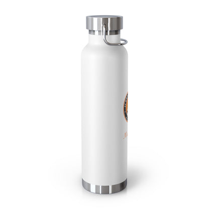 PERSONALIZED JJ Grappling Arts Academy Copper Vacuum Insulated Bottle, 22oz, 7 Colors