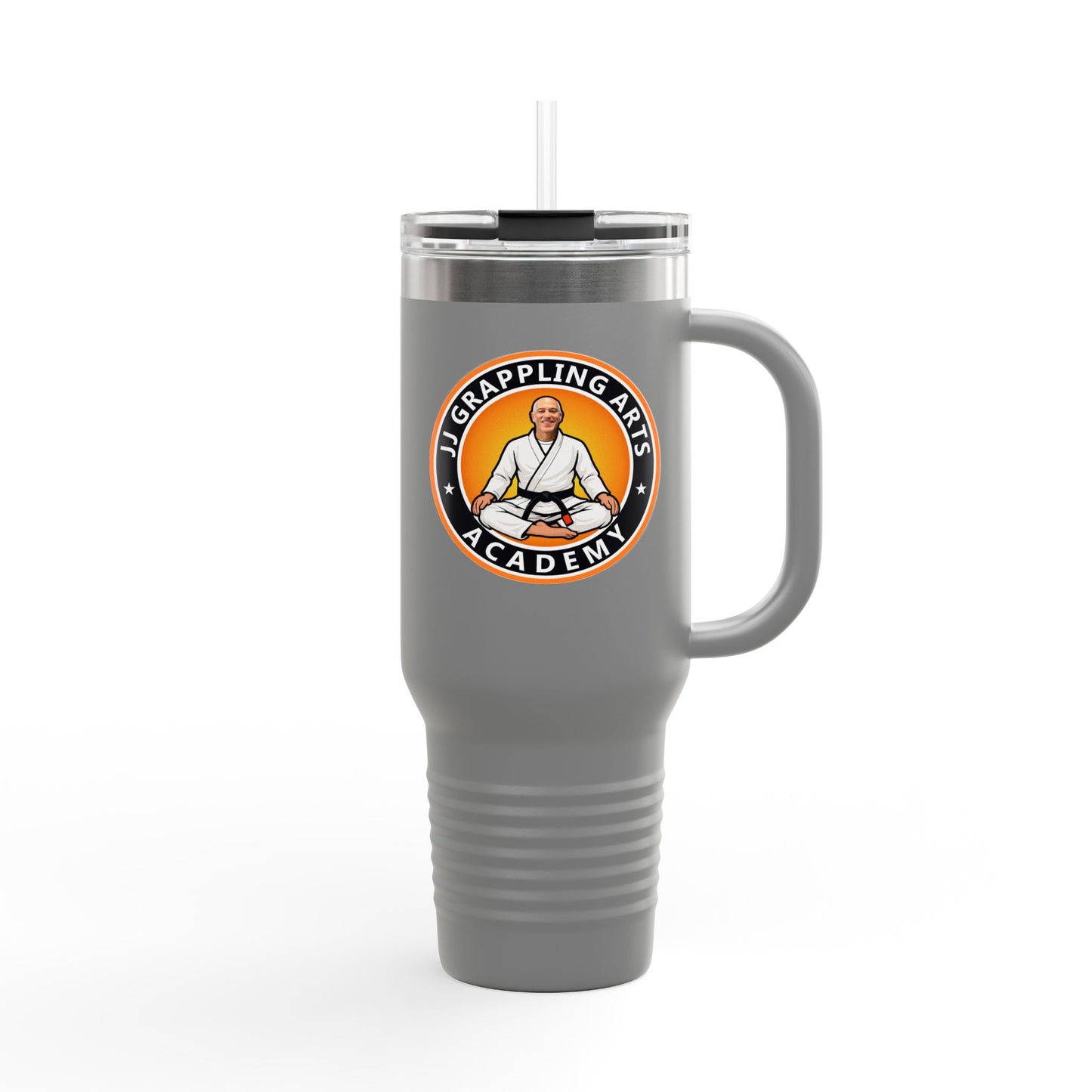 PERSONALIZED JJ Grappling Arts Academy Insulated Travel Mug, 40oz, 8 Colors