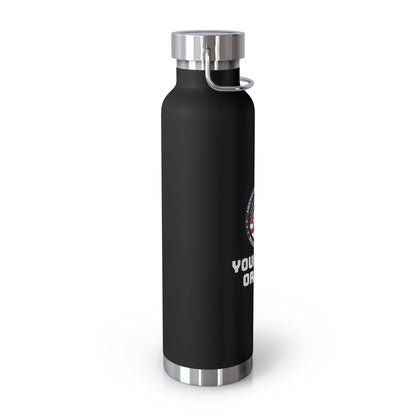 PERSONALIZABLE America's Future Leaders Brazilian Jiu Jitsu Copper Vacuum Insulated Bottle, 22oz