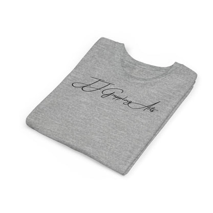 JJ Grappling Arts Signature Minimalist Youth Short Sleeve Tee, 4 Colors - Bella+Canvas
