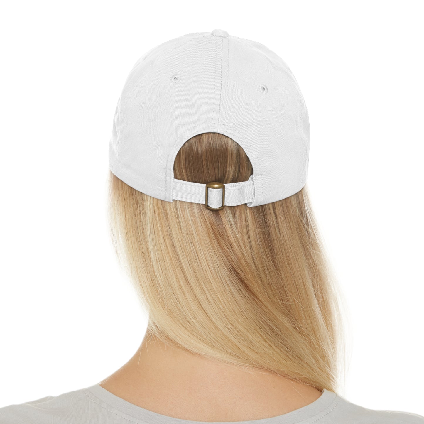 JJ Grappling Arts Academy UNISEX Dad Hat with Black Leather Patch, 4 Colors