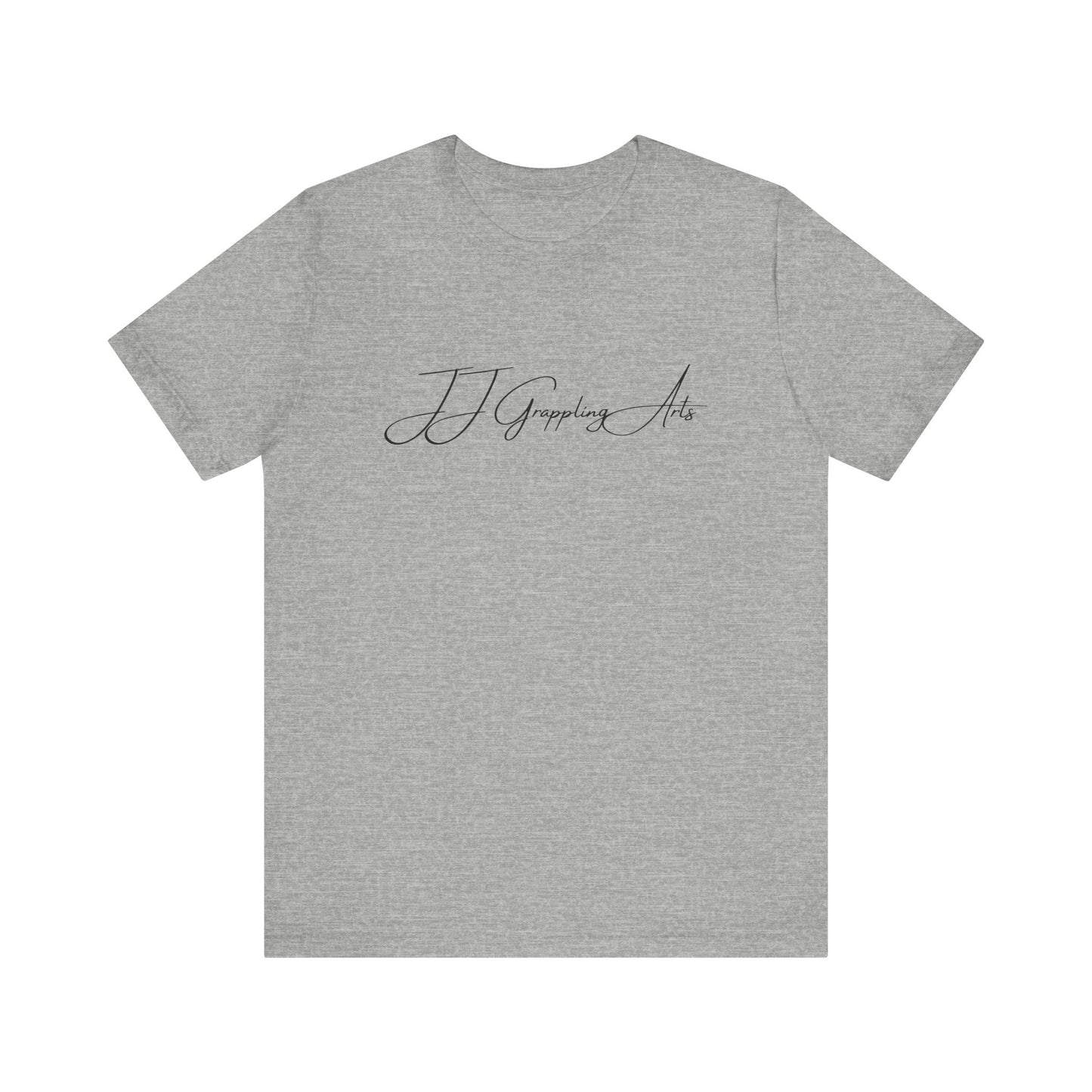 JJ Grappling Arts Signature Soft-Style Minimalist Short Sleeve Tee, 5 Colors - Bella+Canvas