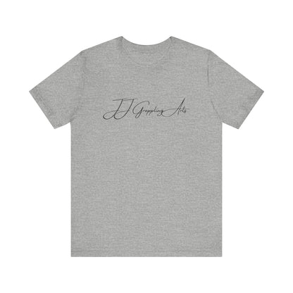 JJ Grappling Arts Signature Soft-Style Minimalist Short Sleeve Tee, 5 Colors - Bella+Canvas