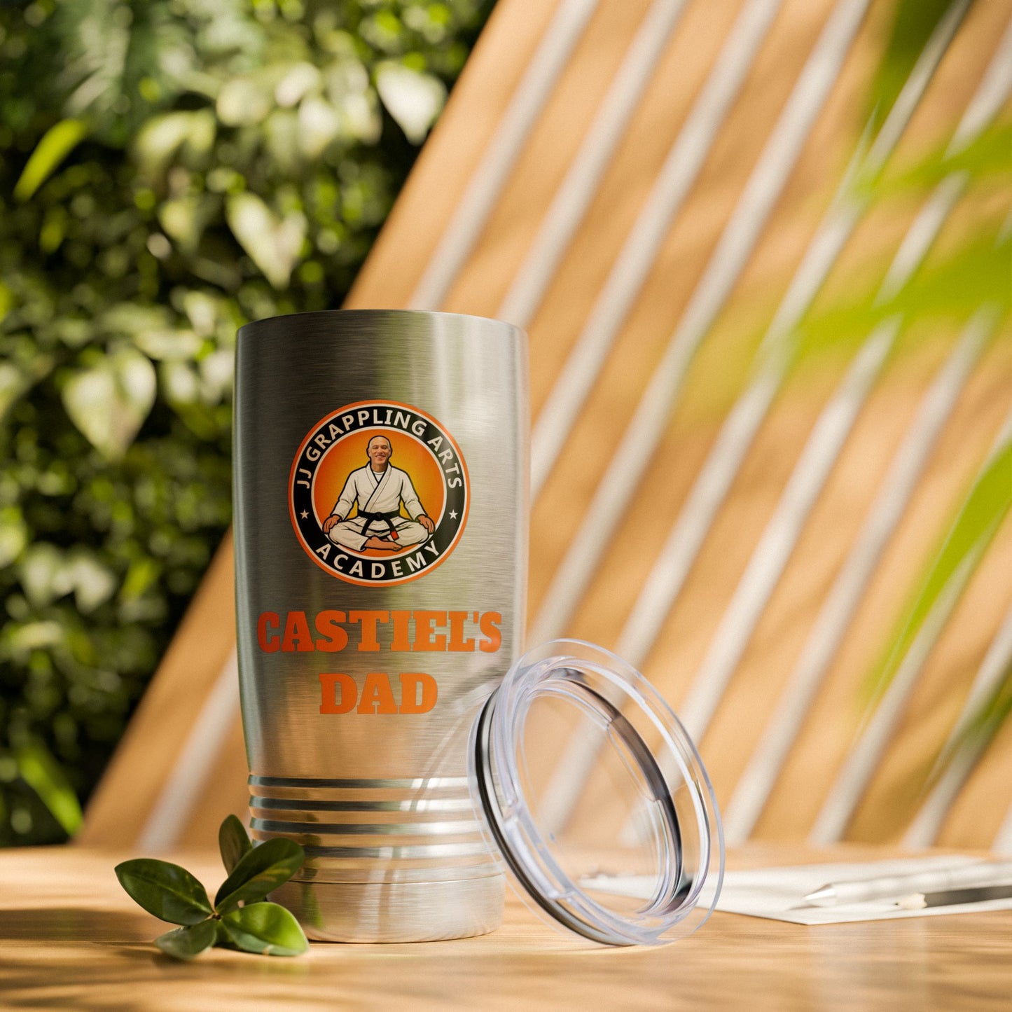 PERSONALIZED JJ Grappling Arts Academy Ringneck Tumbler, 20oz, 3 Colors