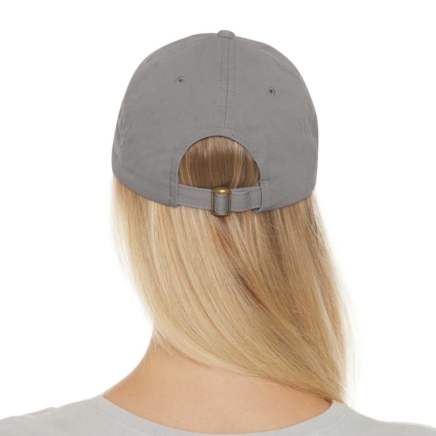 JJ Grappling Arts Academy UNISEX Dad Hat with Black Leather Patch, 4 Colors