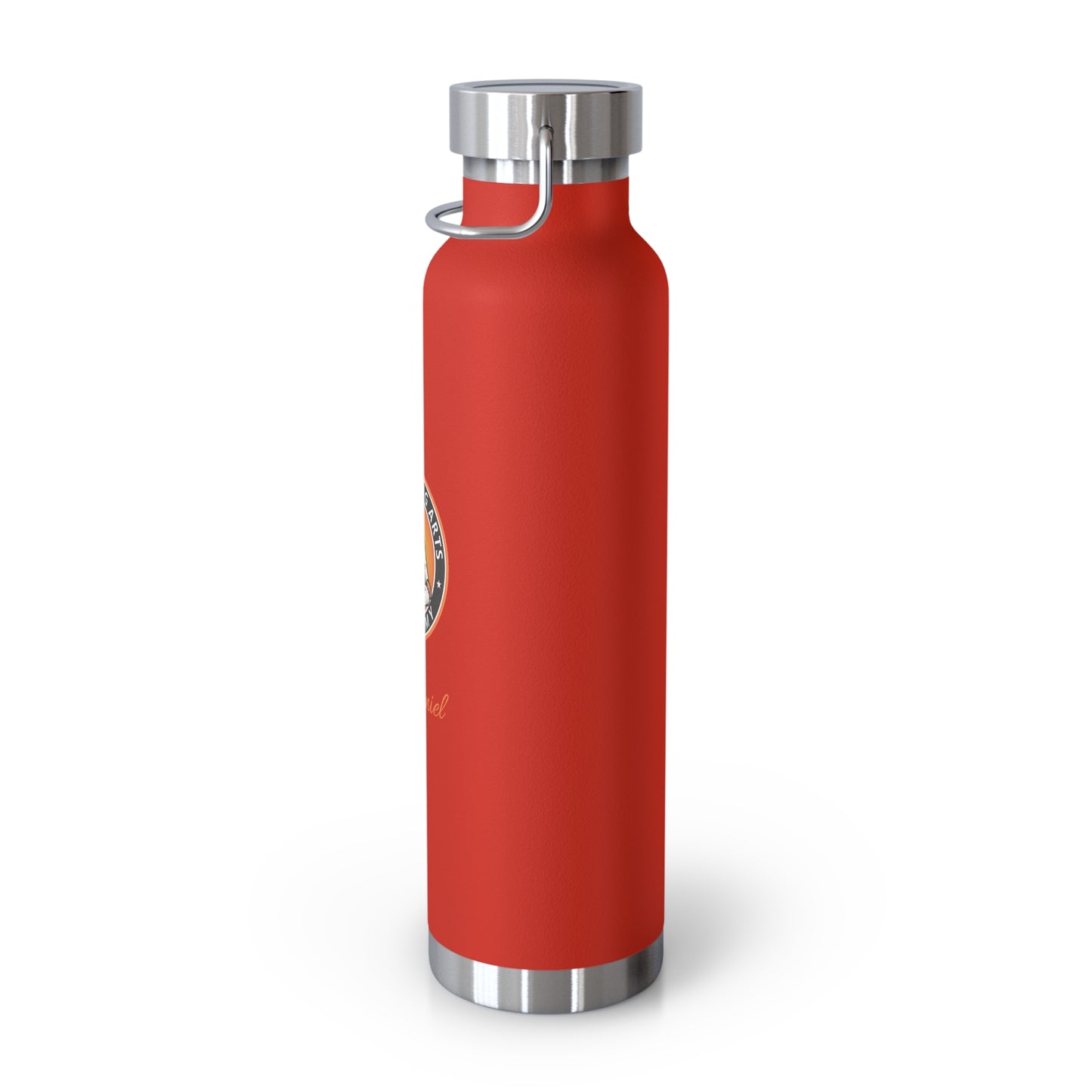 PERSONALIZED JJ Grappling Arts Academy Copper Vacuum Insulated Bottle, 22oz, 7 Colors