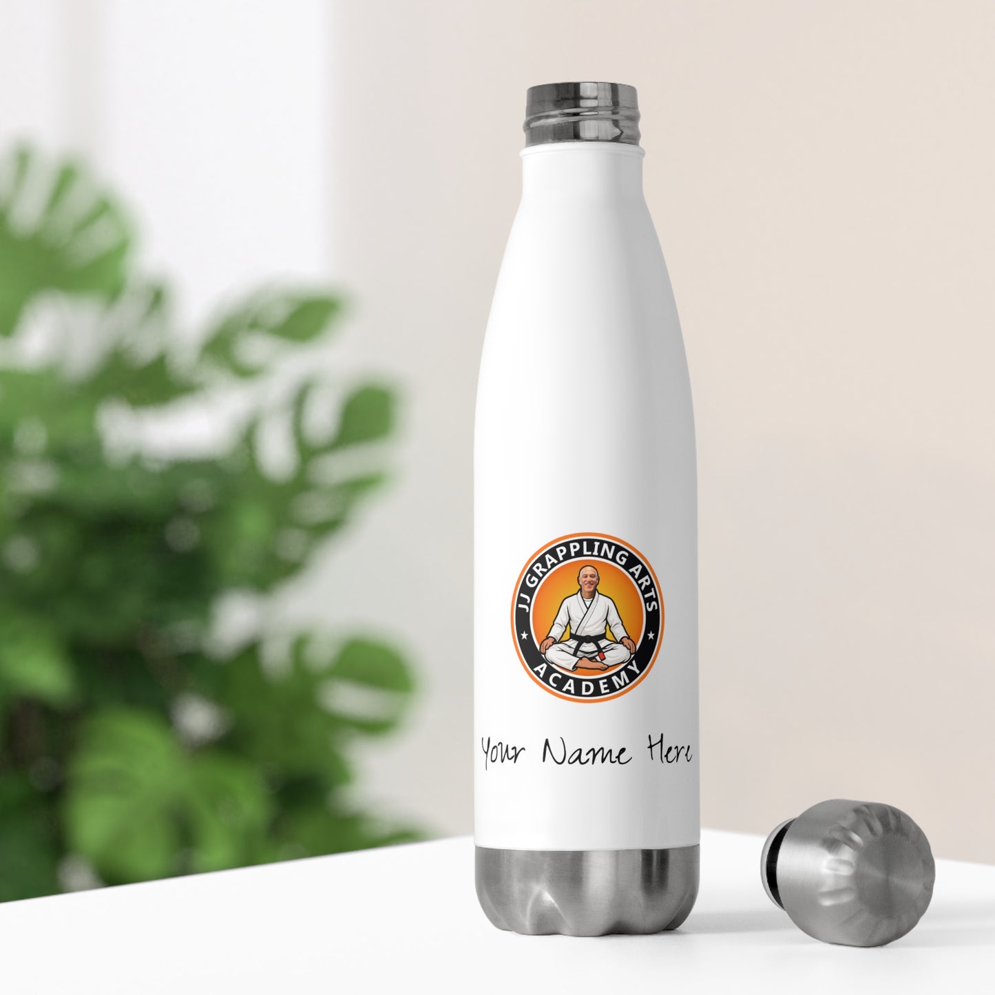 PERSONALIZED JJ Grappling Arts 20oz Skinny Insulated Bottle