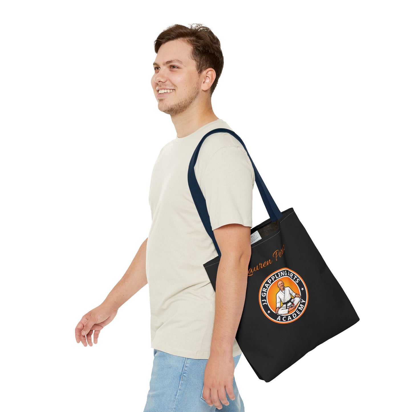 PERSONALIZED JJ Grappling Arts Academy Gi Tote Bag, 5 Handle Colors