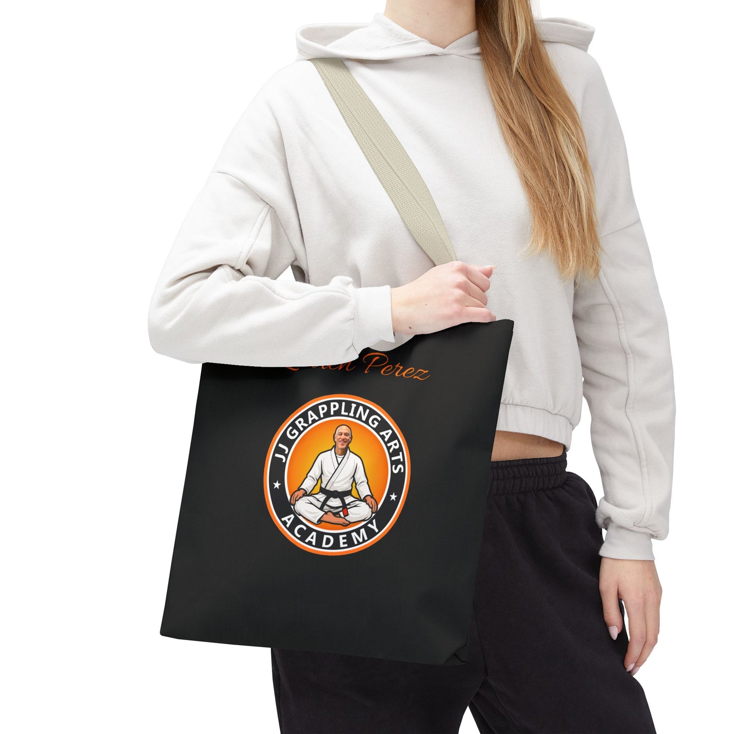 PERSONALIZED JJ Grappling Arts Academy Gi Tote Bag, 5 Handle Colors