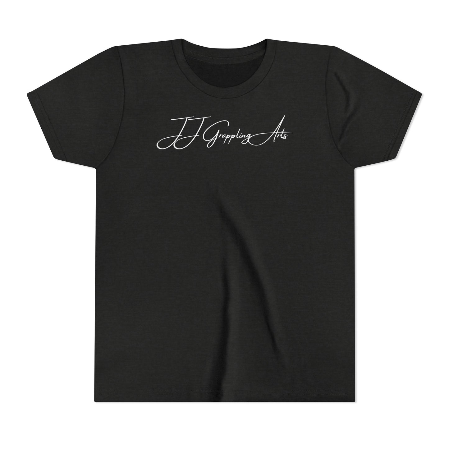 JJ Grappling Arts Signature Minimalist Youth Short Sleeve Tee, 4 Colors - Bella+Canvas
