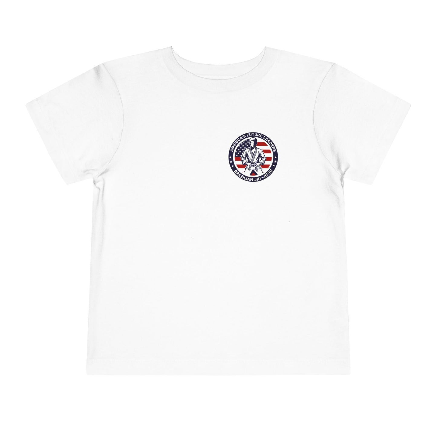 PERSONALIZABLE America's Future Leaders Brazilian Jiu Jitsu Toddler Size Short Sleeve Tee