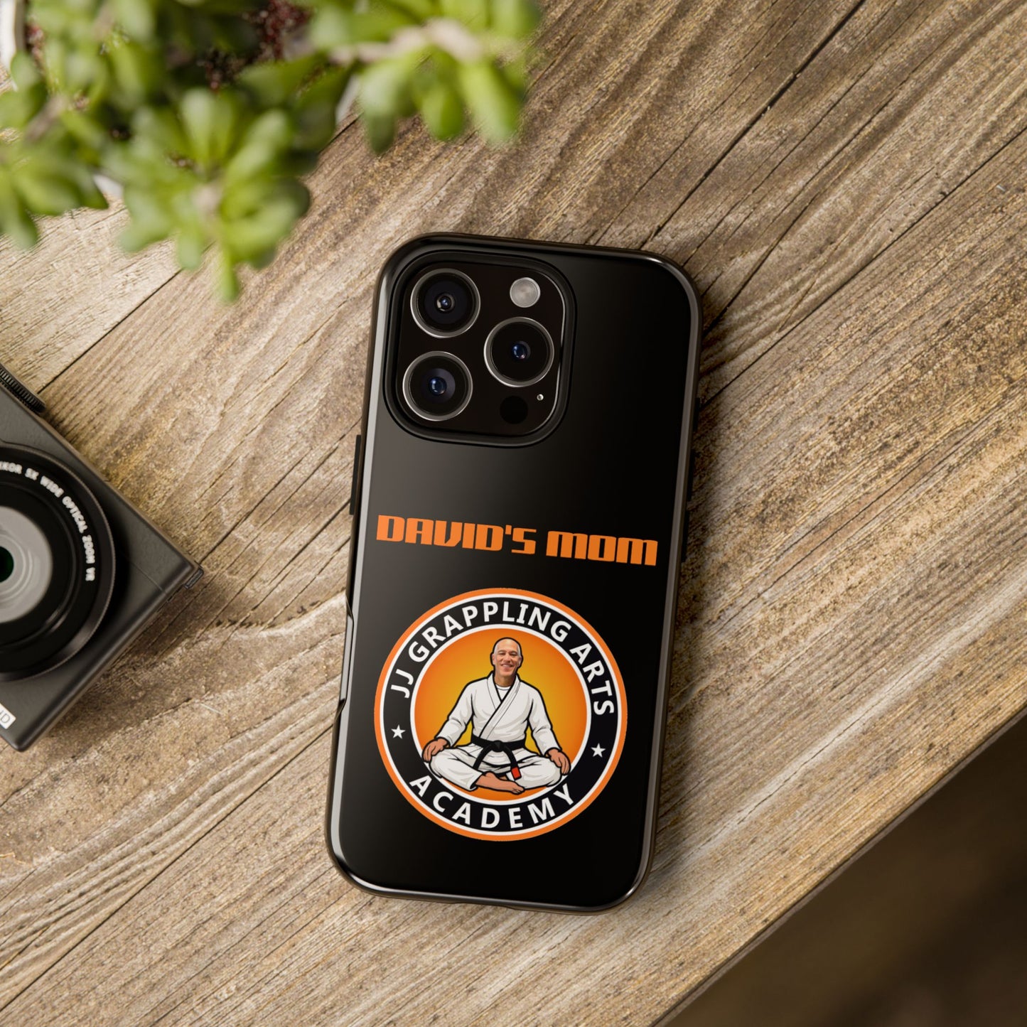 PERSONALIZED JJ Grappling Arts Academy Impact Resistant Phone Case, ALL iPhone Models