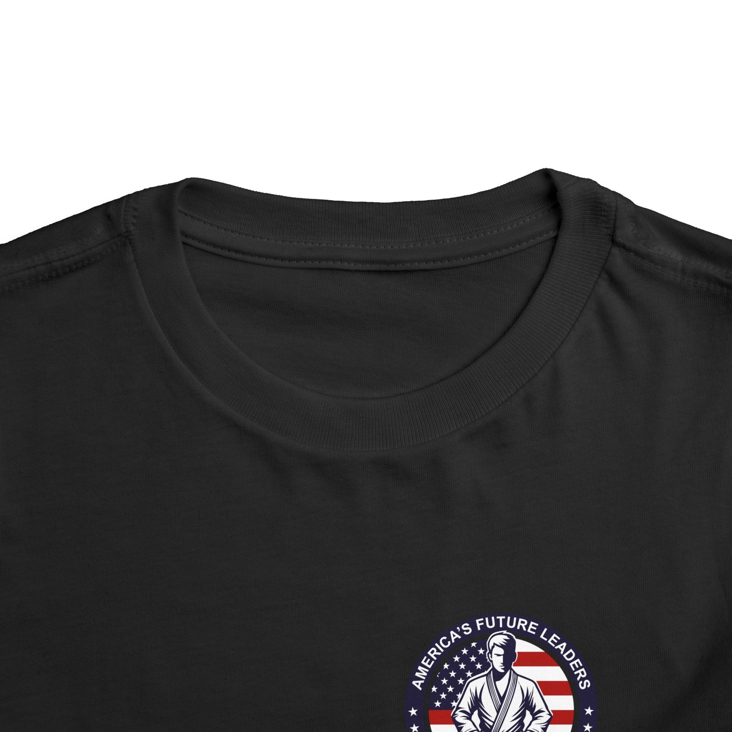 PERSONALIZABLE America's Future Leaders Brazilian Jiu Jitsu Toddler Size Short Sleeve Tee