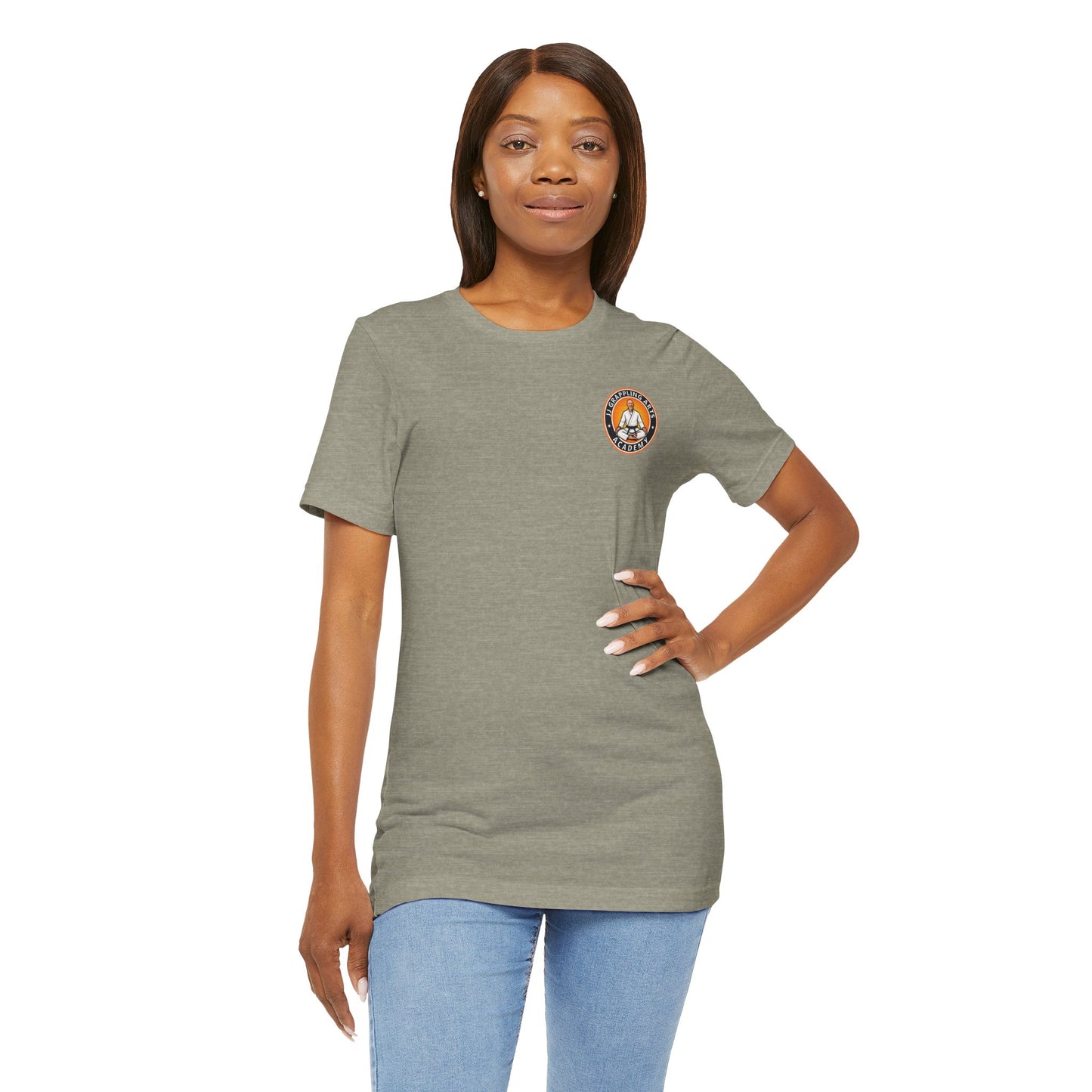 JJ Grappling Arts Logo Unisex Jersey Short Sleeve Tee, 4 Colors - Bella+Canvas