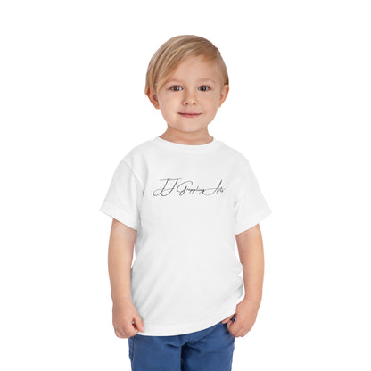 JJ Grappling Arts Signature Minimalist Toddler Short Sleeve Tee, 4 Colors - Bella+Canvas