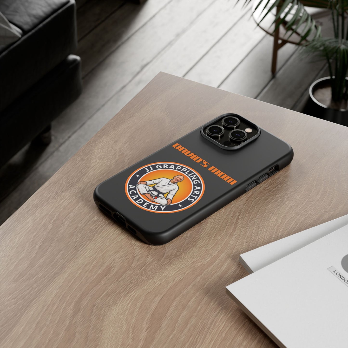 PERSONALIZED JJ Grappling Arts Academy Impact Resistant Phone Case, ALL iPhone Models